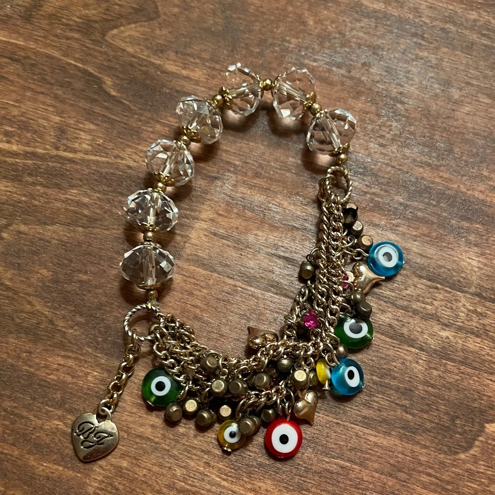 Betsy Johnson Fun Charm Bracelet